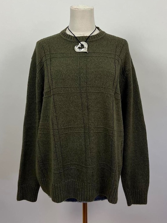 Geoffrey Beene Other - Vintage Cotton Khaki sweater